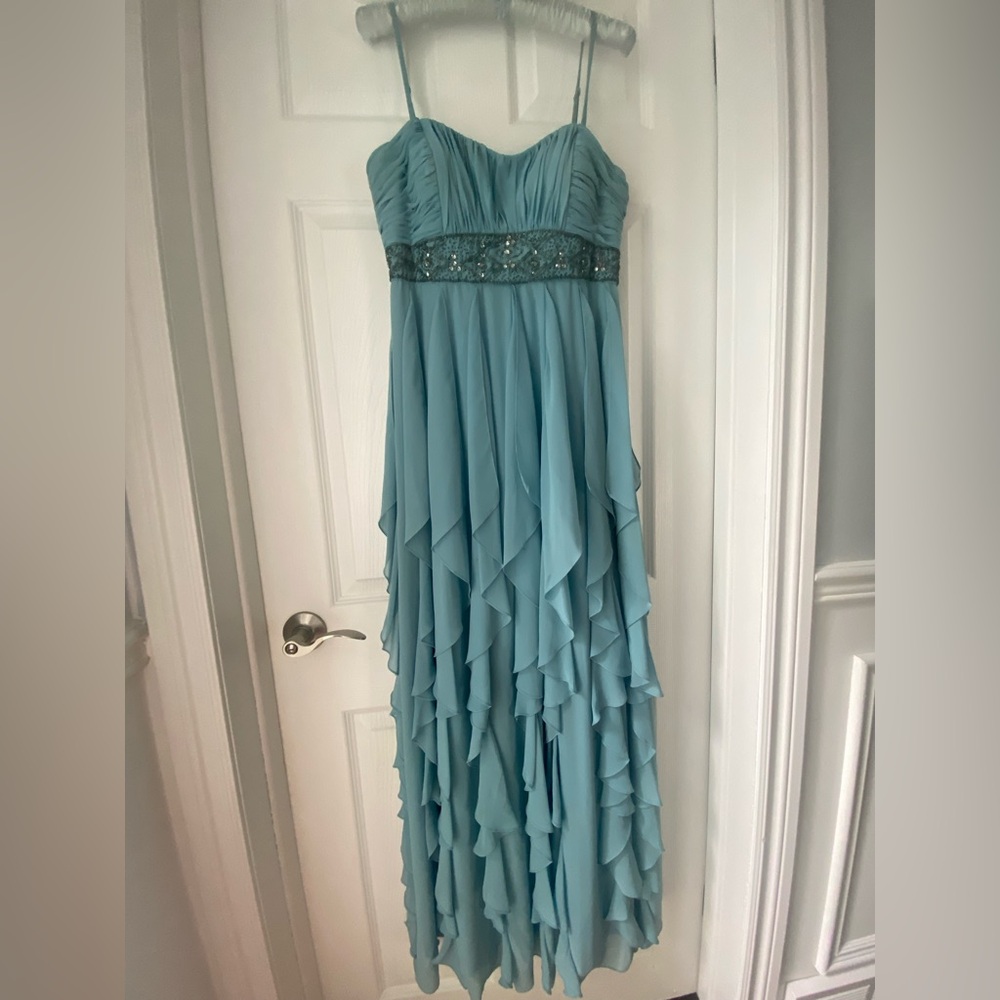 Prom Gown Aqua blue Size 10